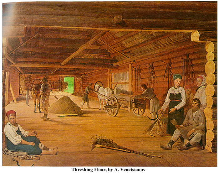 Venetsianov Threshing Floor